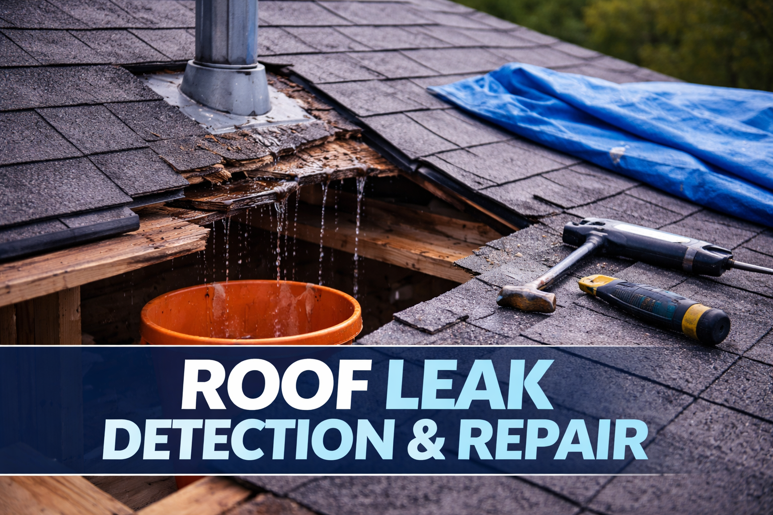 roof leak detection and repair
